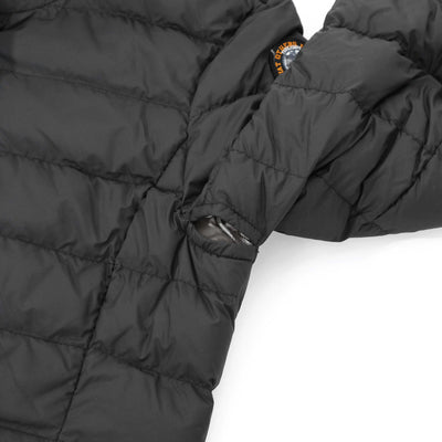 Parajumpers Omega Ladies Jacket in Black Underarm Vent