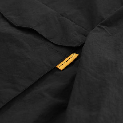 Parajumpers Rayner Overshirt in Black Pocket Detail
