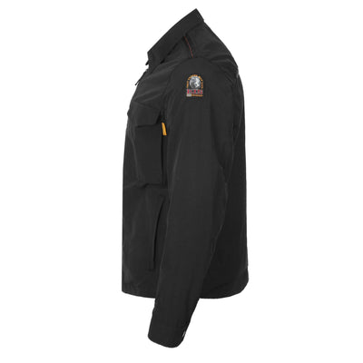 Parajumpers Rayner Overshirt in Black Side