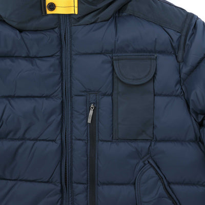 Parajumpers Skimaster Jacket in Dark Avio Chest Pocket