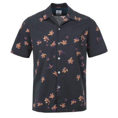 Paul Smith Casual Fit SS Shirt in Black