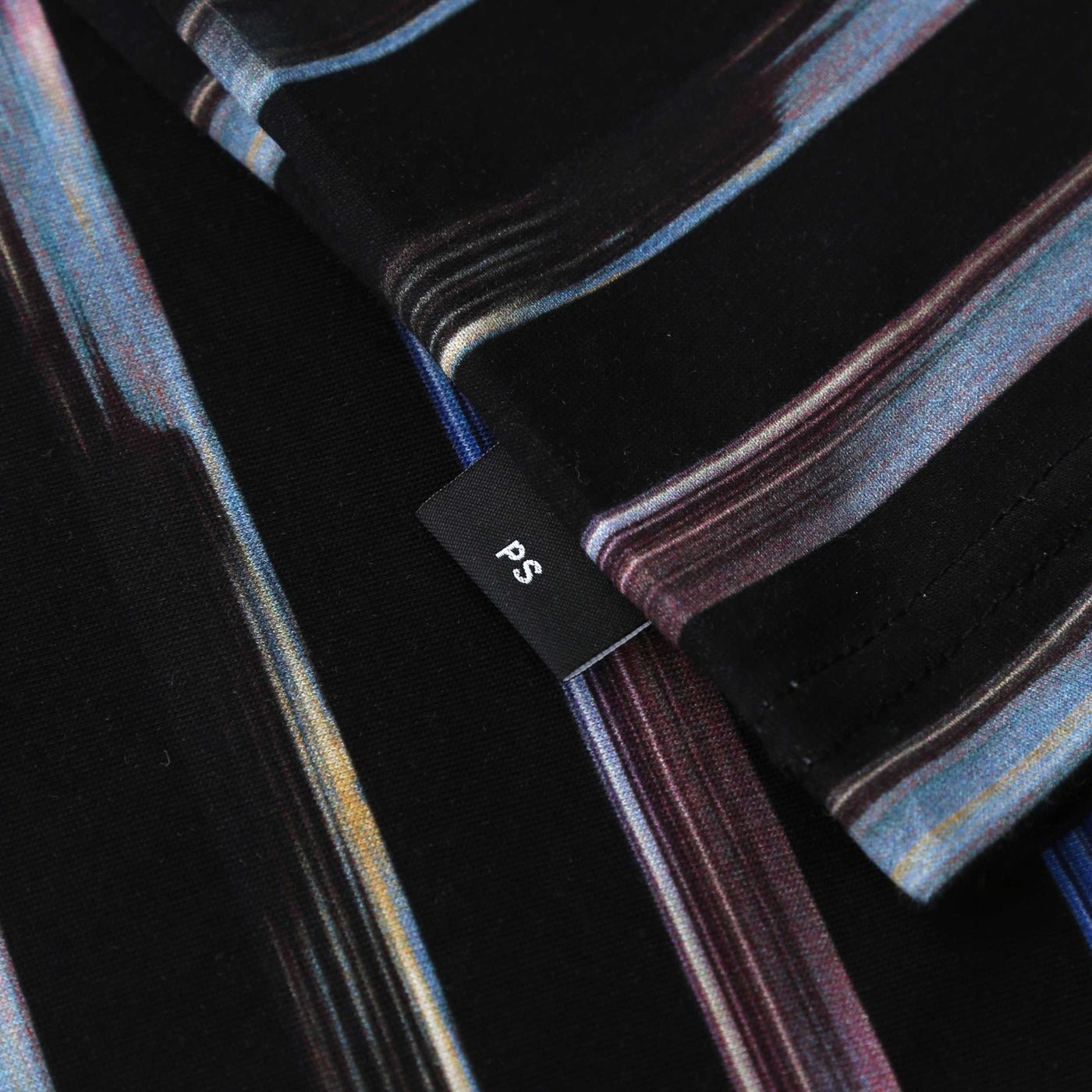 Paul Smith Casual Fit SS T Shirt in Black Logo Tab