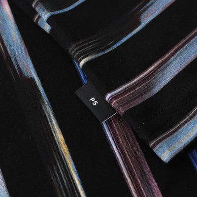 Paul Smith Casual Fit SS T Shirt in Black Logo Tab