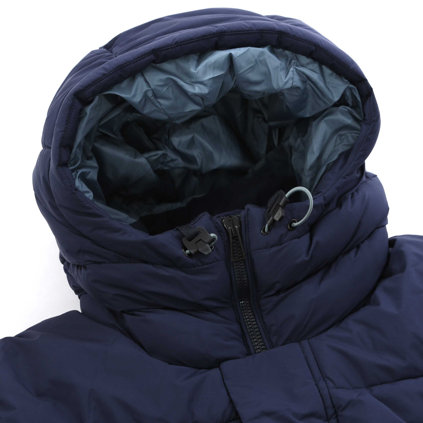 Paul Smith Fibre Down Parka in Navy Hood