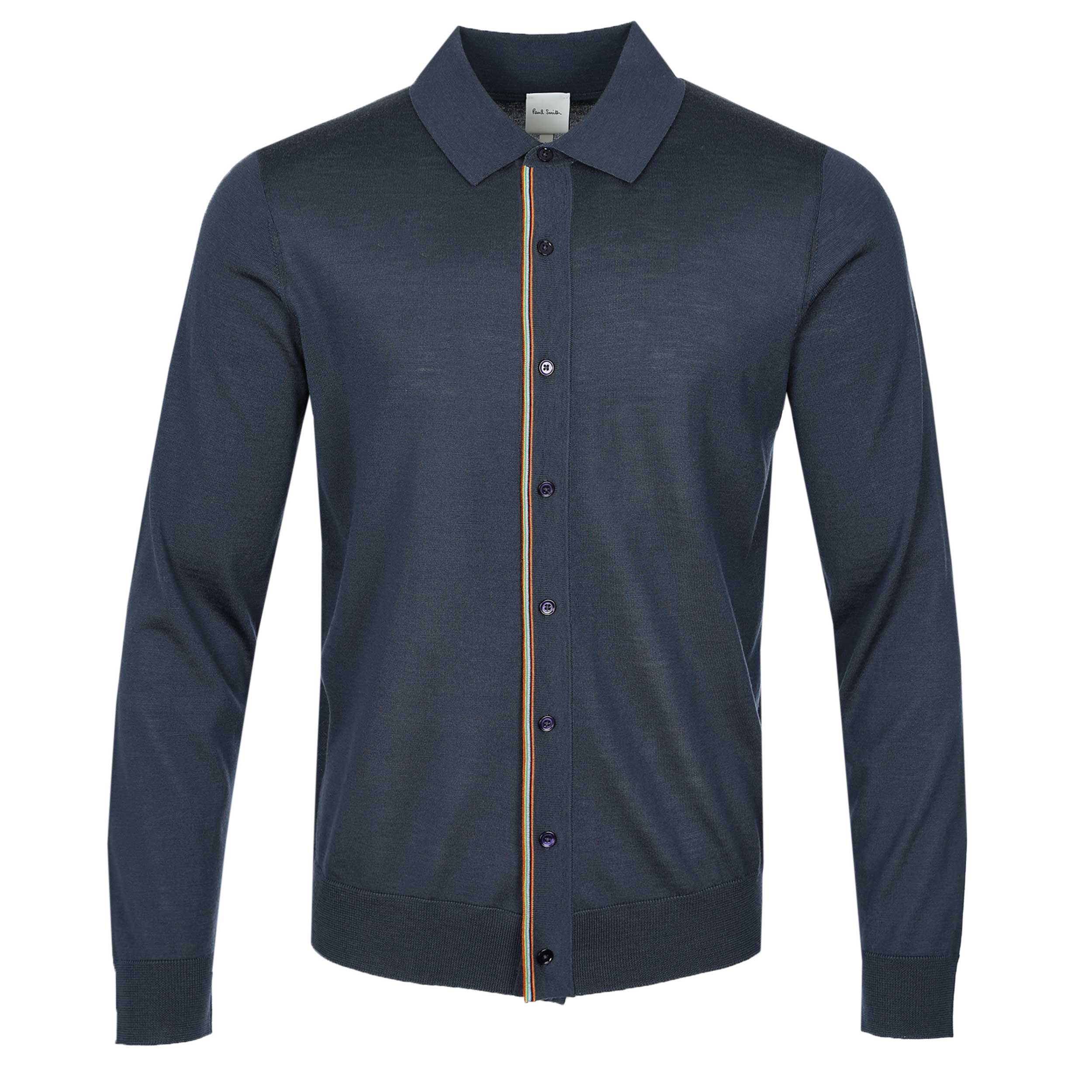 Paul Smith Knitted Shirt in Grey