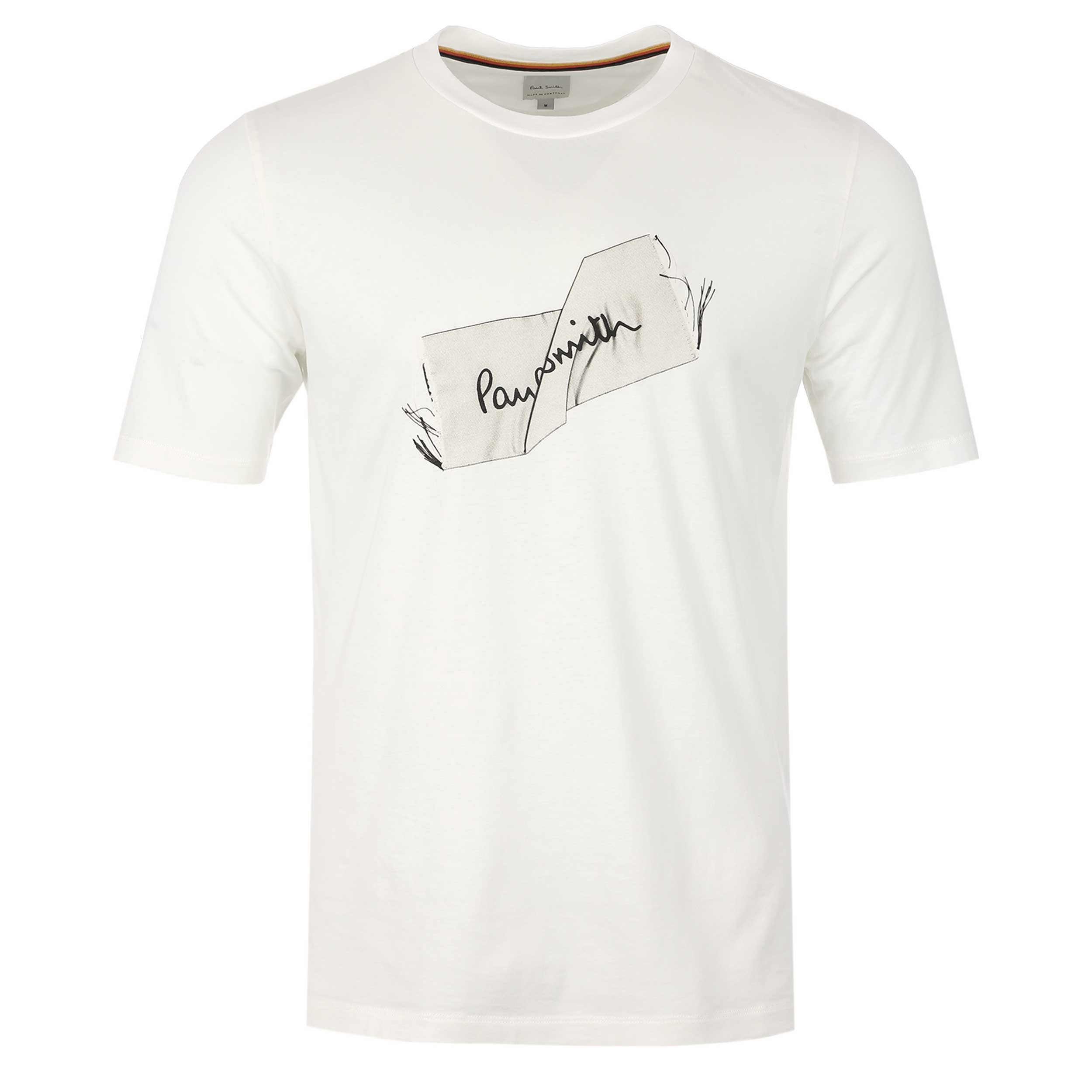 Paul R. Smith Label Paul Smith Label T Shirt in White | Paul Smith | Norton Barrie