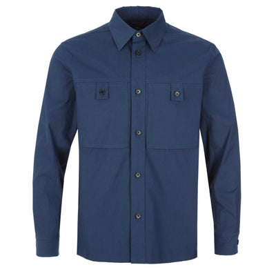Paul Smith Patch Pocket Shirt Jacket in Navy
