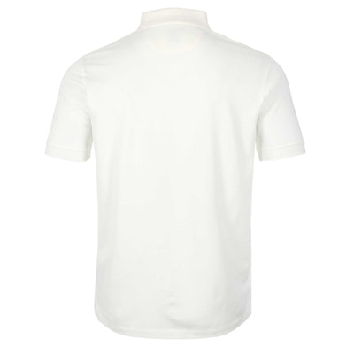 Paul Smith Placket Polo Shirt in Off White Back