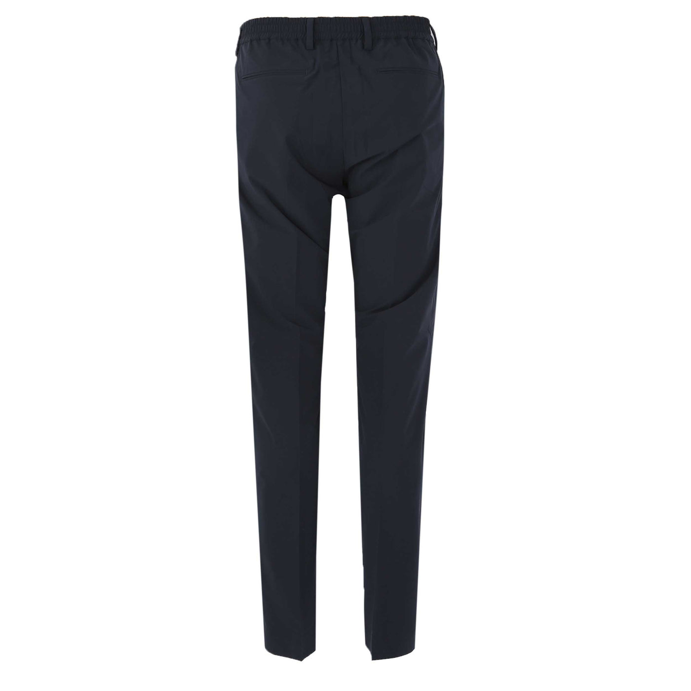 Paul Smith Pleated Trouser in Dark Navy Back