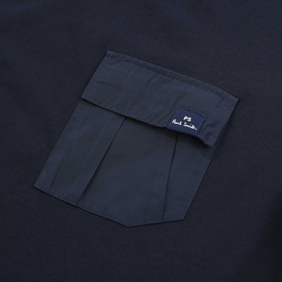 Paul Smith Pocket T Shirt in Navy Pocket