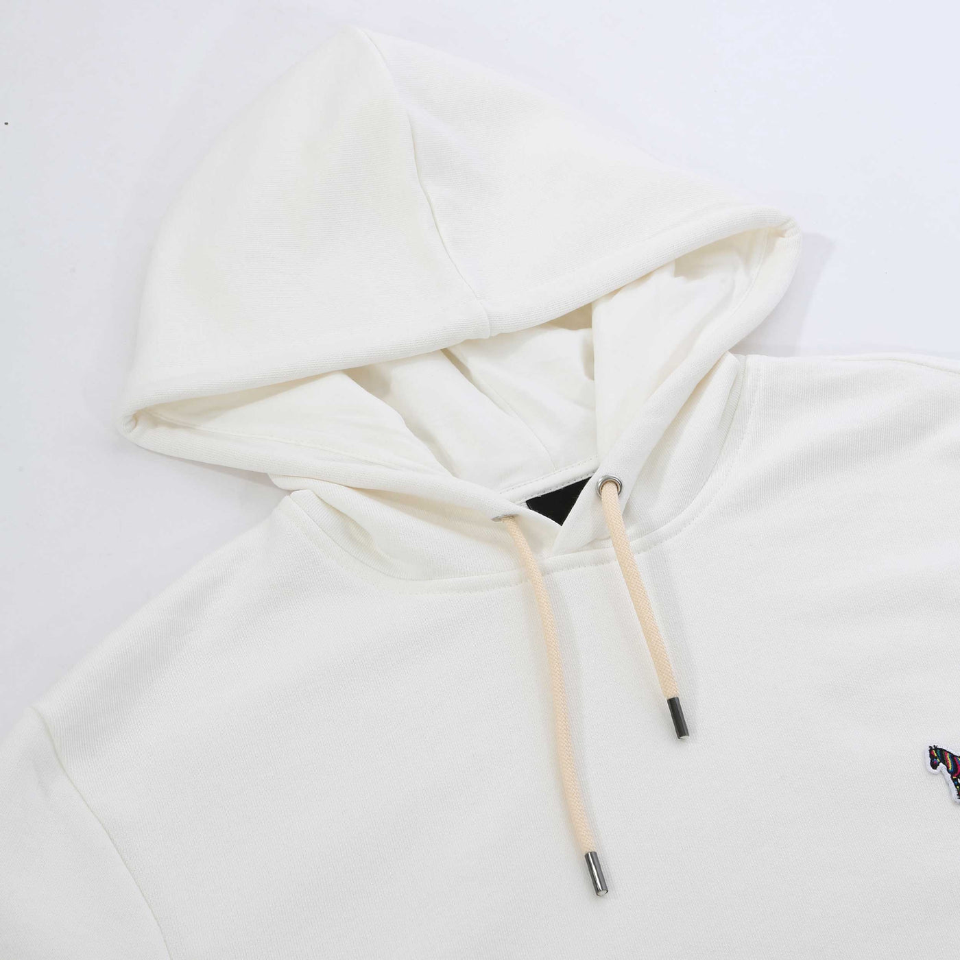 Paul Smith Reg Fit Hoody Sweat Top in Off White Hood