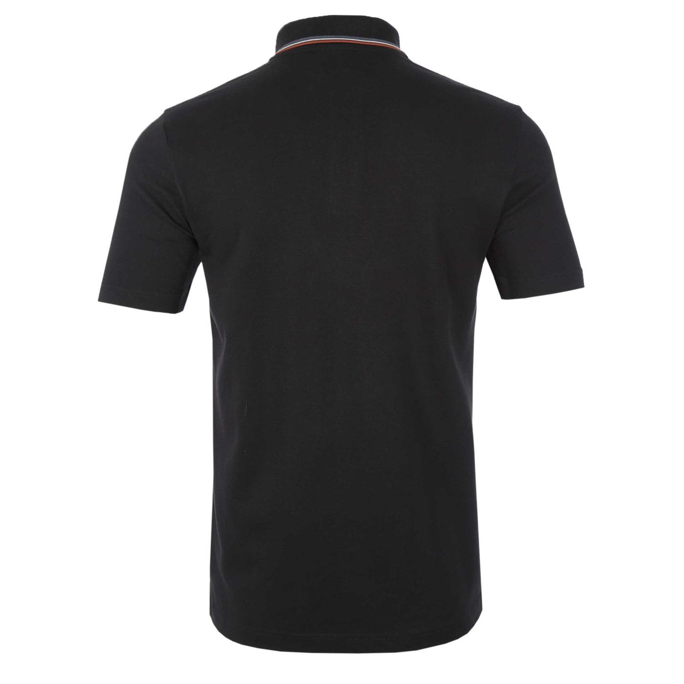 Paul Smith Reg Fit SSLV Polo Shirt in Black Back