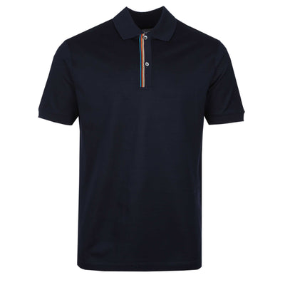 Paul Smith Signature Stripe Polo Shirt in Navy