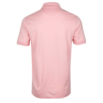 Paul Smith Signature Stripe Polo Shirt in Pink Back