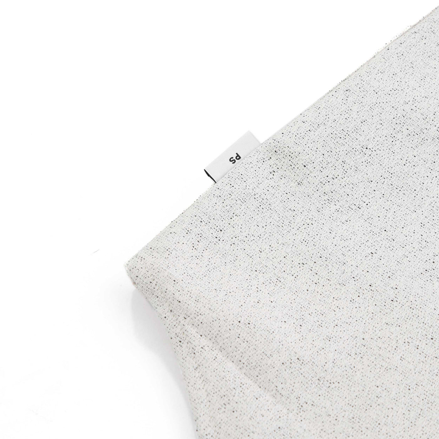 Paul Smith Tailored Fit LS Shirt in Stone White Fleck Logo Tab