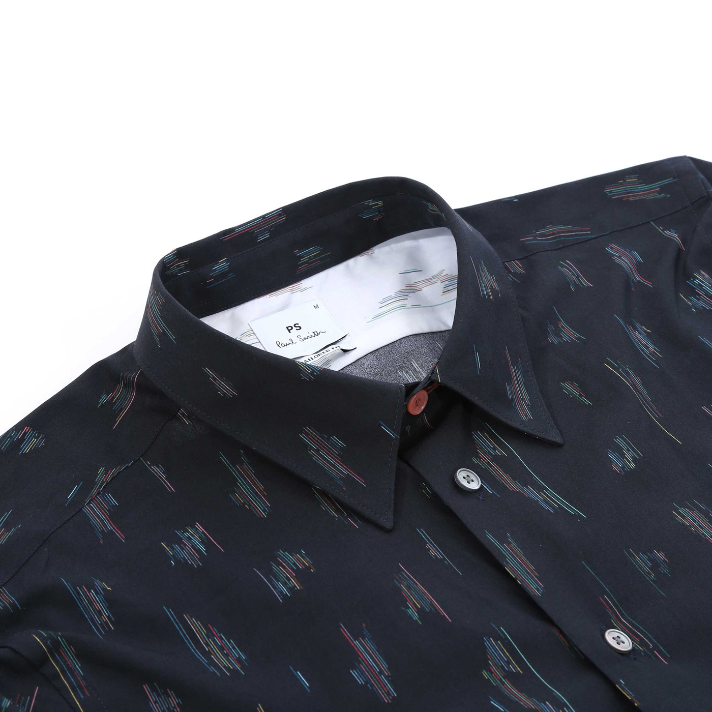 Paul Smith Tailored Fit Shirt in Black Collar