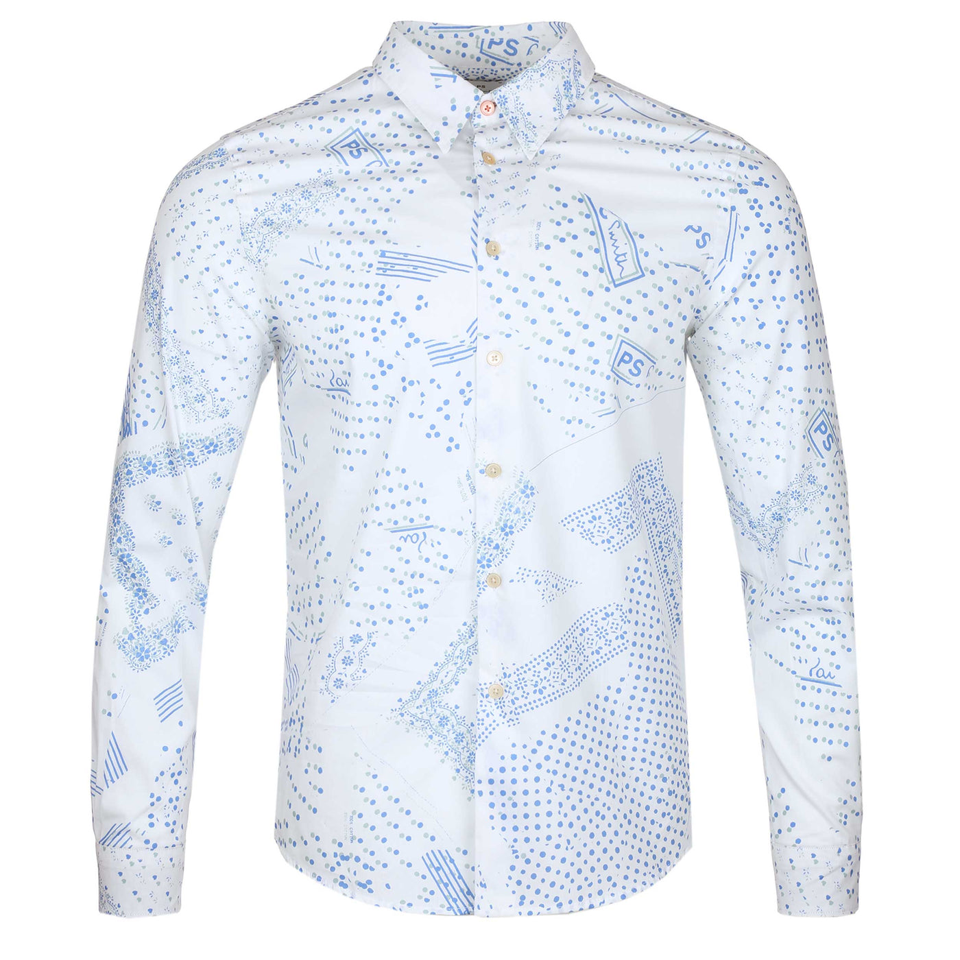 Paul Smith Tailored Fit Shirt in Off White