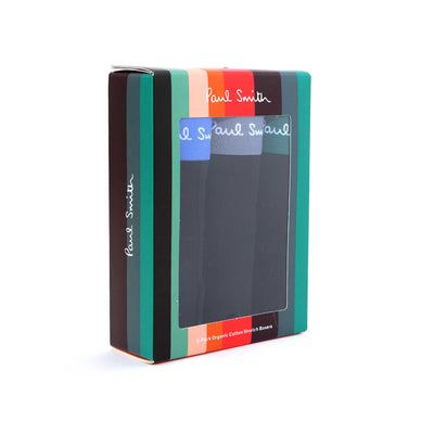 Paul Smith Trunk 3 Pack Colour Band Underwear in Black Box