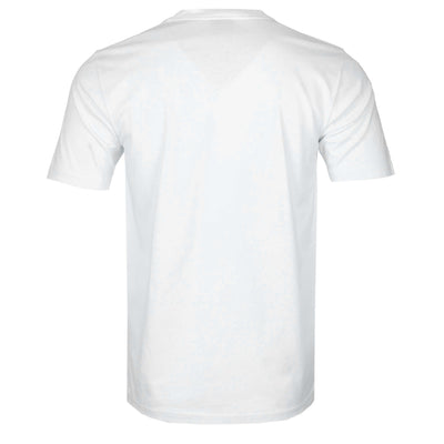 Paul Smith Wooden Skull T Shirt in White Back