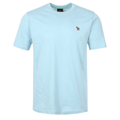 Paul Smith Zebra Badge T Shirt in Light Blue
