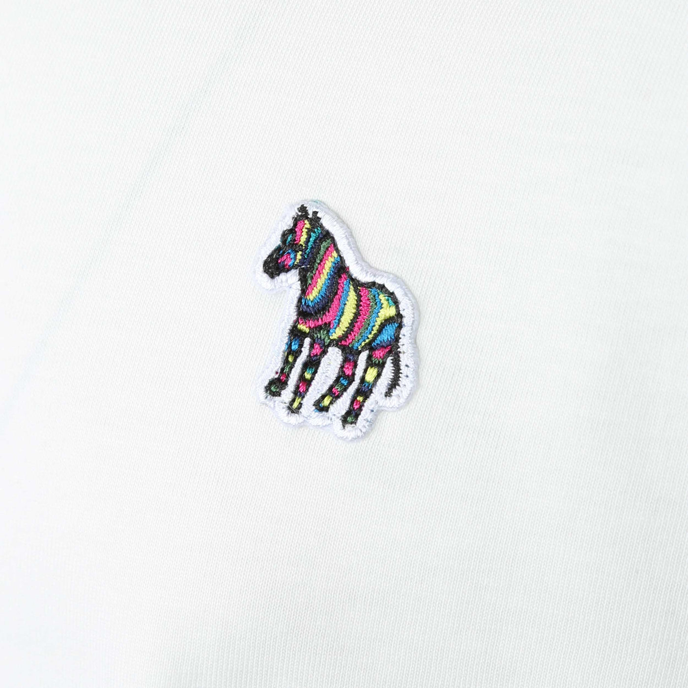 Paul Smith Zebra Badge T Shirt in Off White Logo