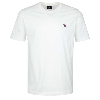 Paul Smith Zebra Badge T Shirt in Off White
