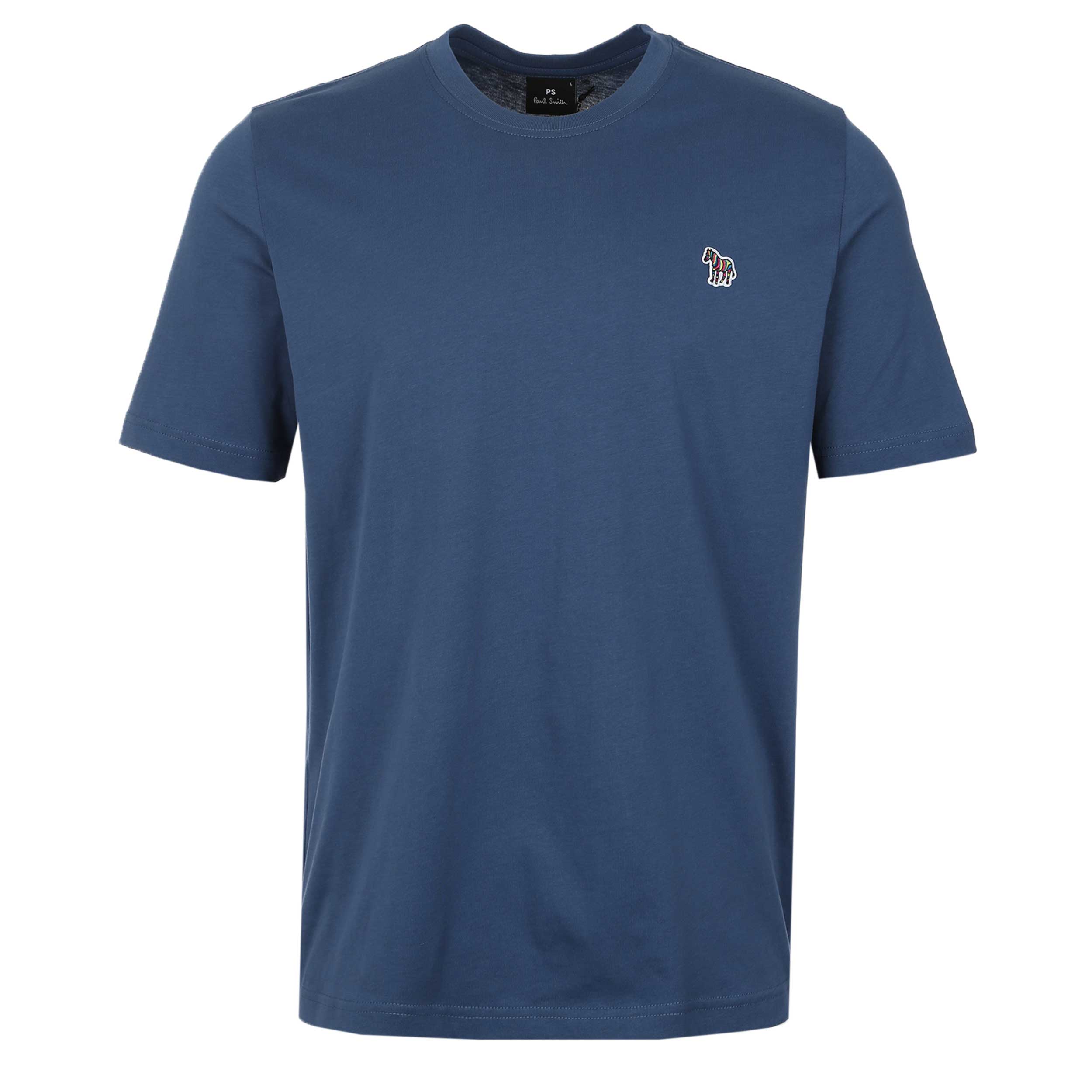 Paul Smith Zebra Badge T Shirt in Petrol Blue