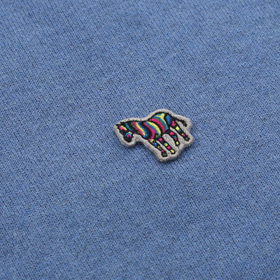Paul Smith Zip Zeb Bad Knitwear in Blue Logo