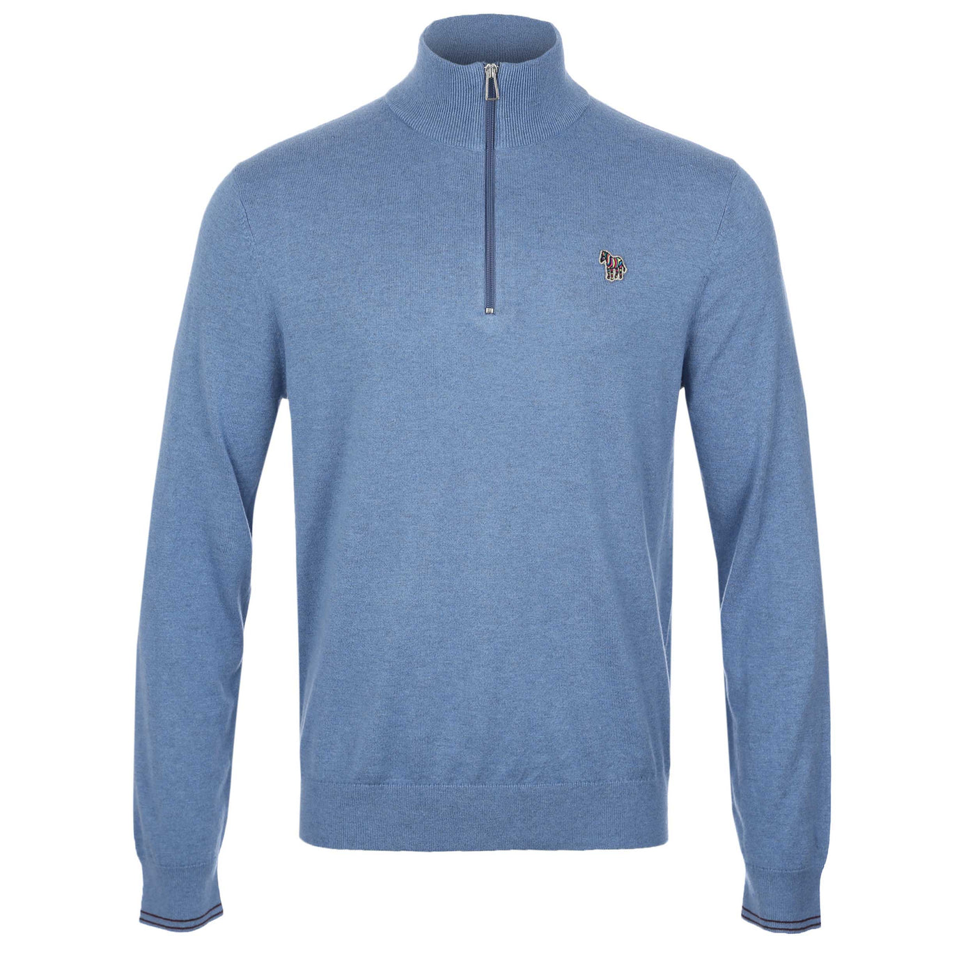Paul Smith Zip Zeb Bad Knitwear in Blue