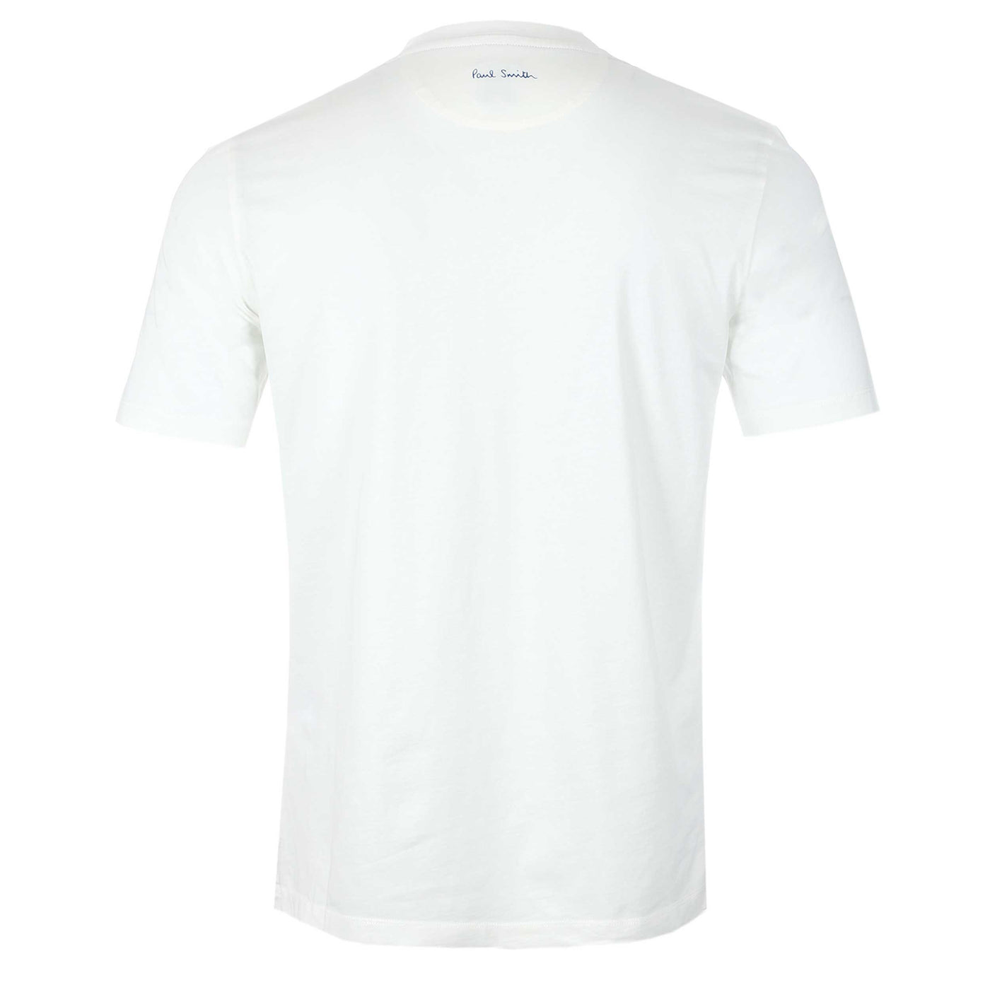 Paul Smith Wine Glass Print T Shirt in White Back