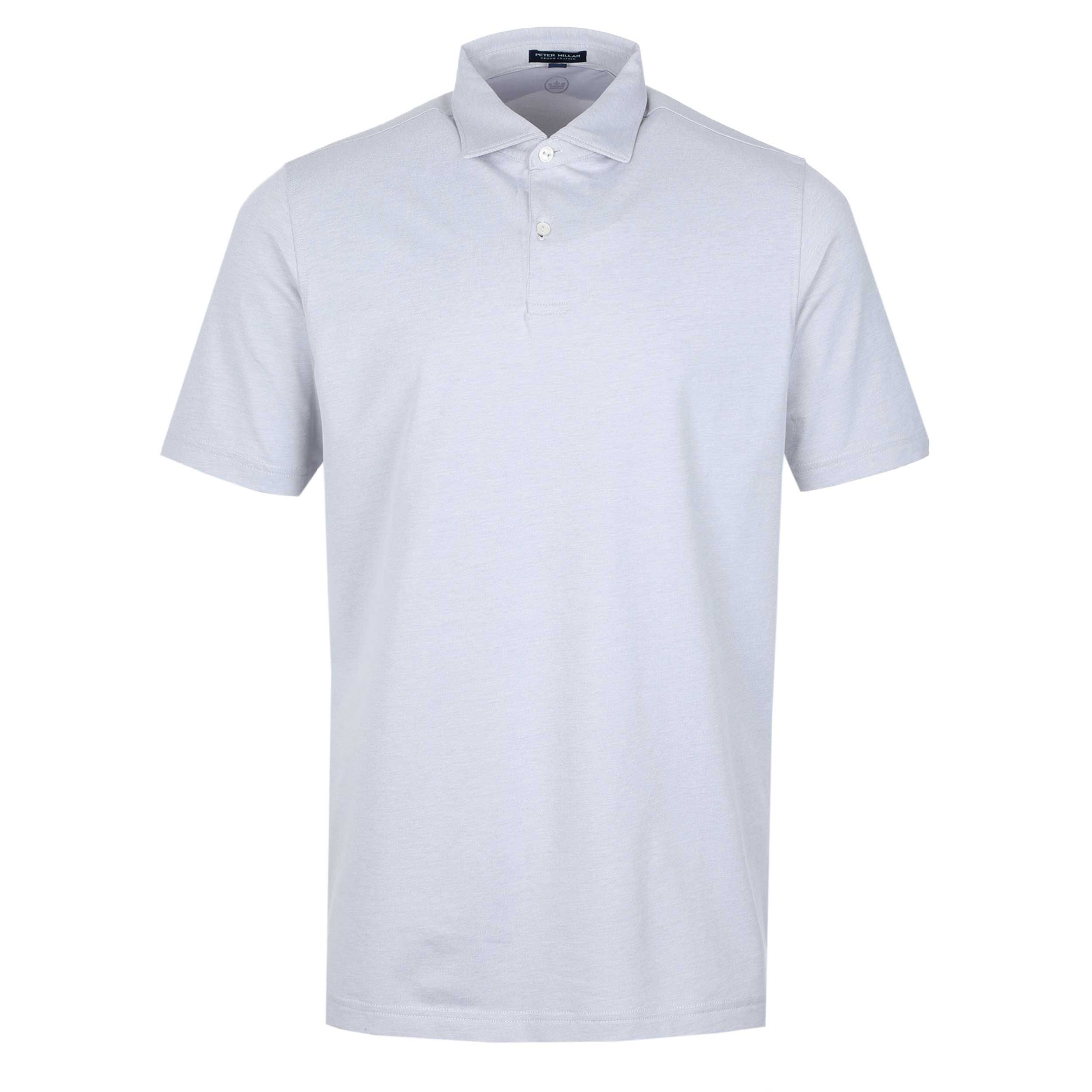 Peter Millar Albatross Polo Shirt in Gale Grey
