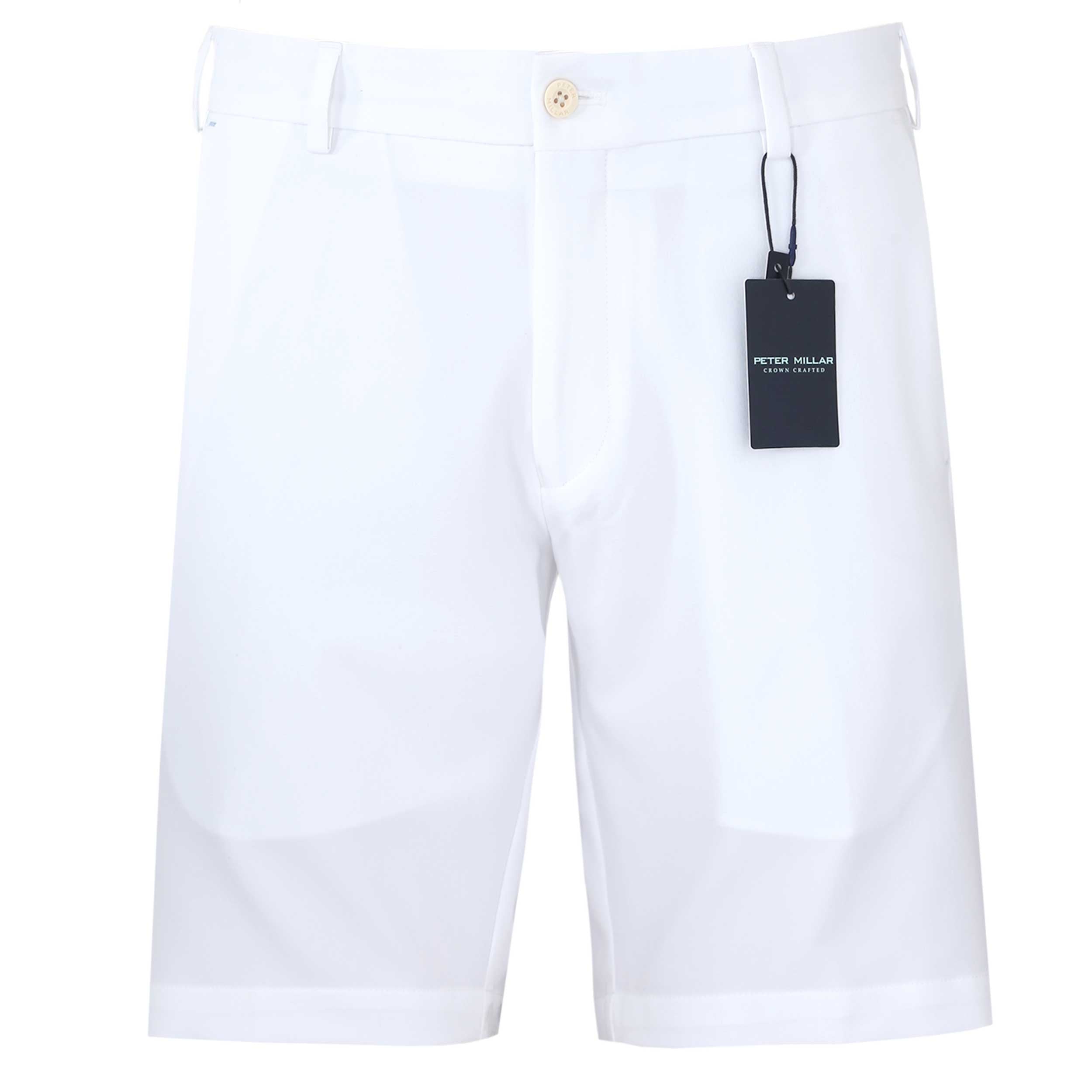 Peter Millar Surge Performance Short in White