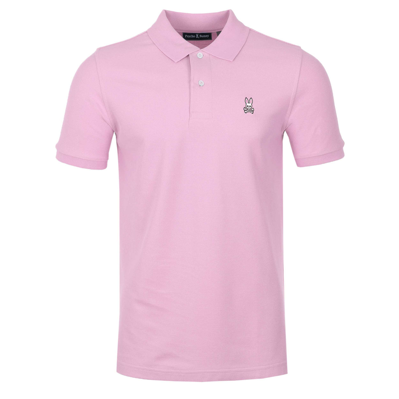 Psycho Bunny Classic Polo Shirt in Pastel Lavender Pink
