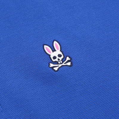 Psycho Bunny Classic Polo Shirt in Sapphire Blue Logo