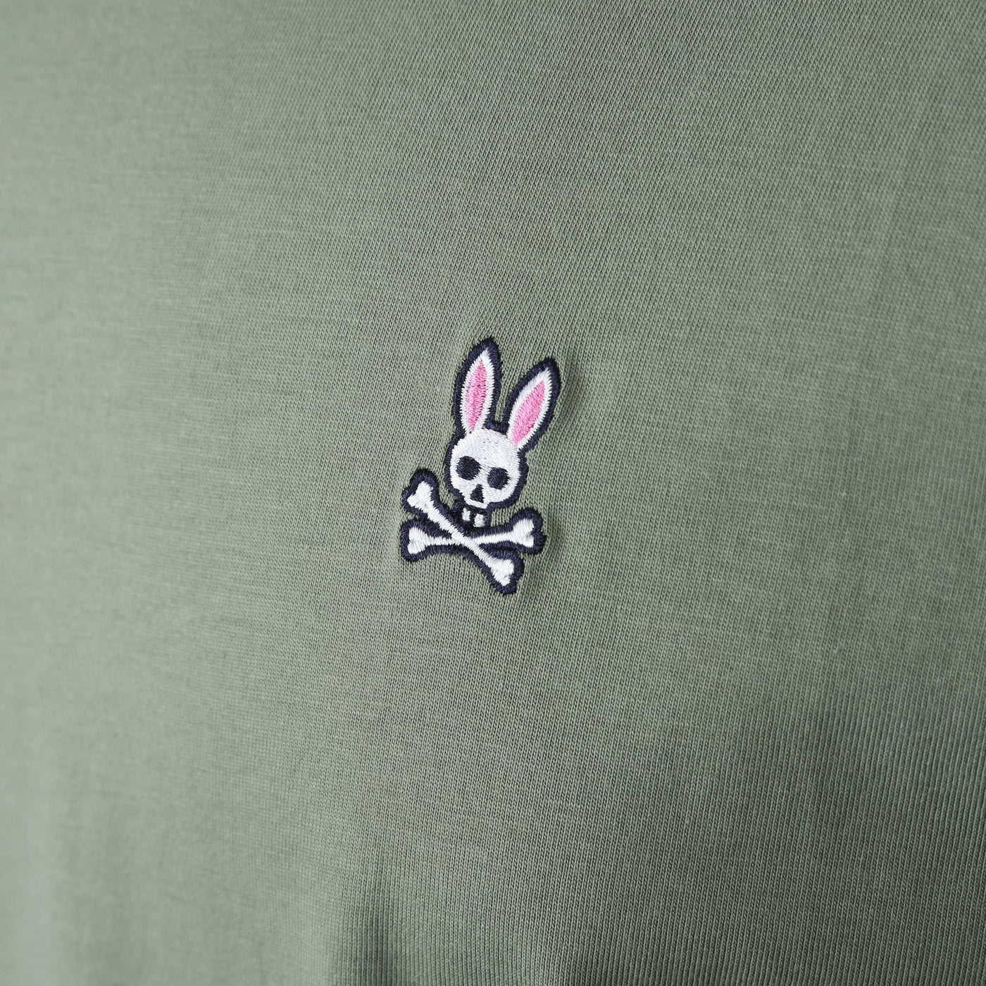 Psycho Bunny Classic T-Shirt in Sea Spray Green Logo