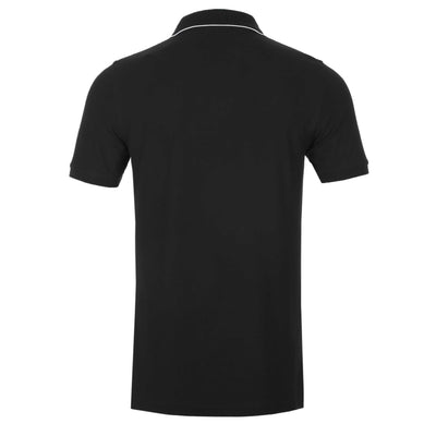 Psycho Bunny Easthills Johnny Polo Shirt in Black Back