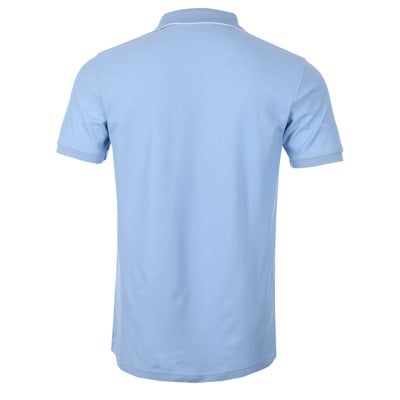 Psycho Bunny Easthills Johnny Polo Shirt in Serenity Sky Blue Back
