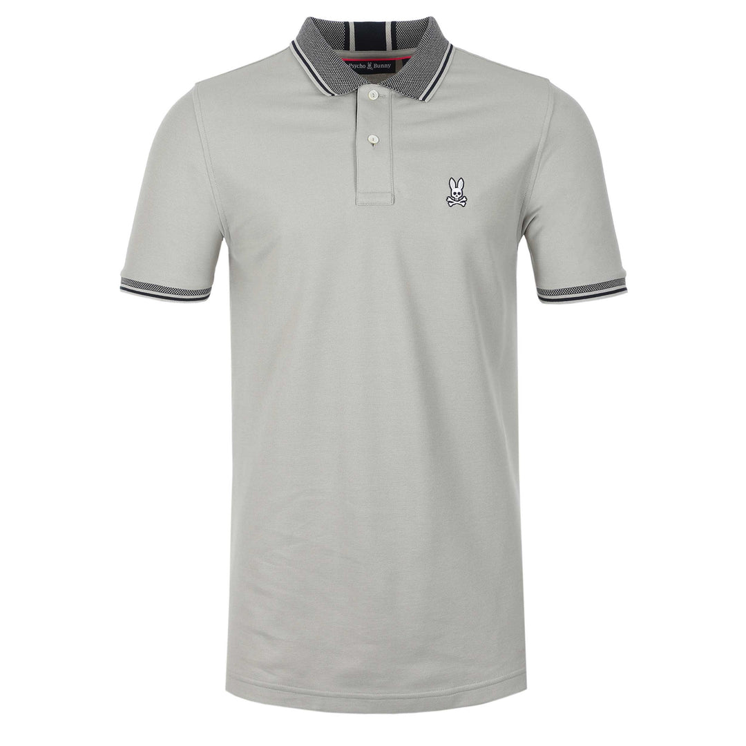Psycho Bunny The Bradford Pique Polo Shirt in Oyster I Norton Barrie
