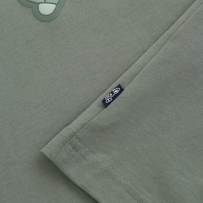 Psycho Bunny Baxter Graphic T-Shirt in Sea Spray Green Logo Tab