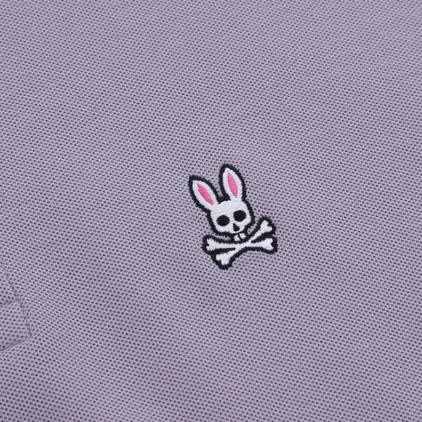 Psycho Bunny Classic Polo Shirt in Lilac Logo