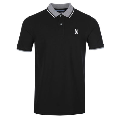 Psycho Bunny Evansdale Polo Shirt in Black