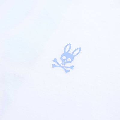 Psycho Bunny Mason Graphic T-Shirt in White Chest Logo