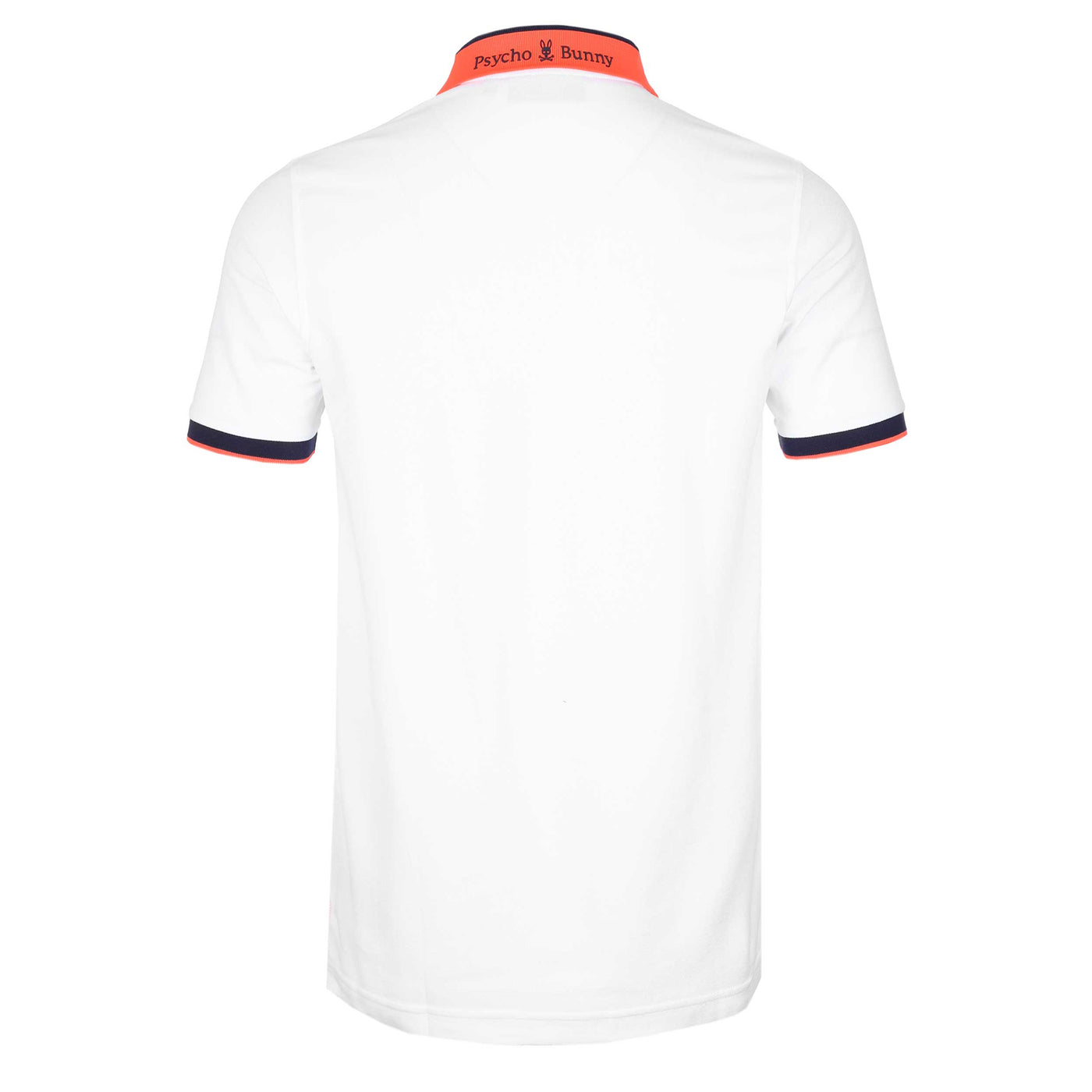 Psycho Bunny Thatcher Pique Polo Shirt in White Back