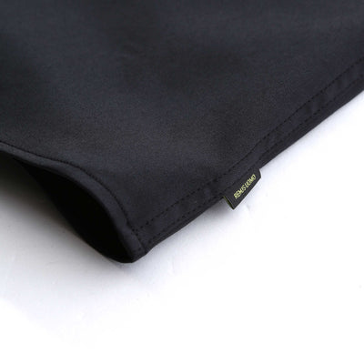 Remus Uomo 2 Way Stretch SS Shirt in Black Logo Tab