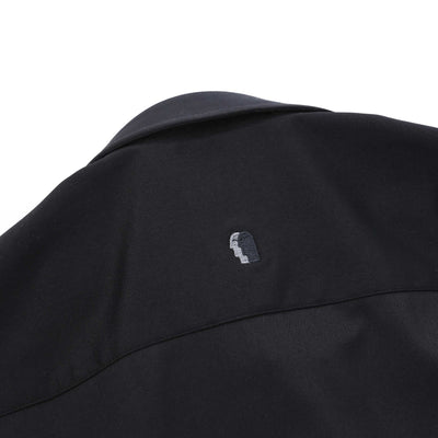 Remus Uomo 2 Way Stretch SS Shirt in Black Nape Logo