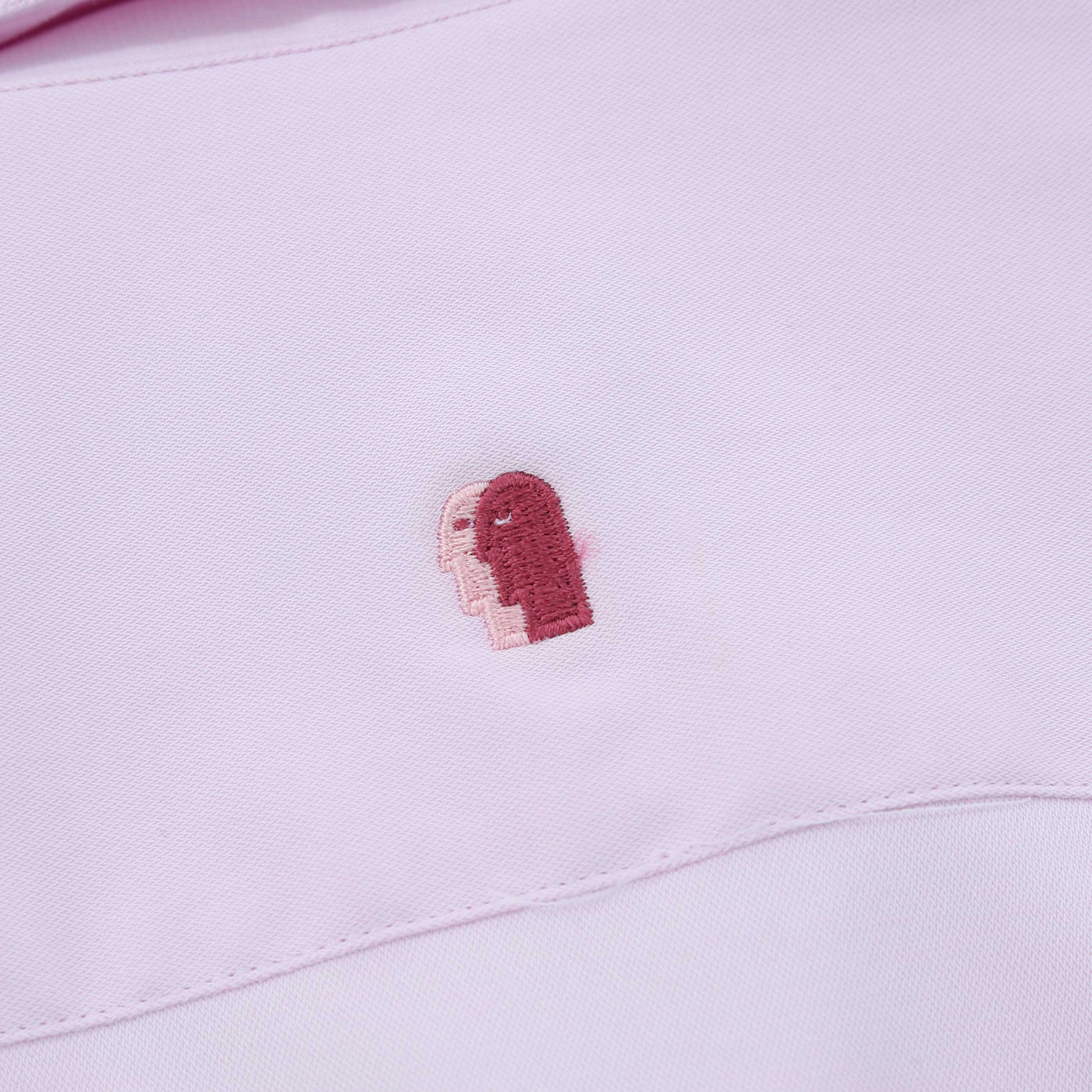 Remus Uomo 2 Way Stretch SS Shirt in Pink Logo