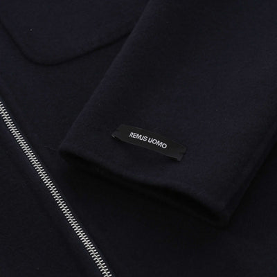 Remus Uomo Conrad Jacket in Navy Cuff
