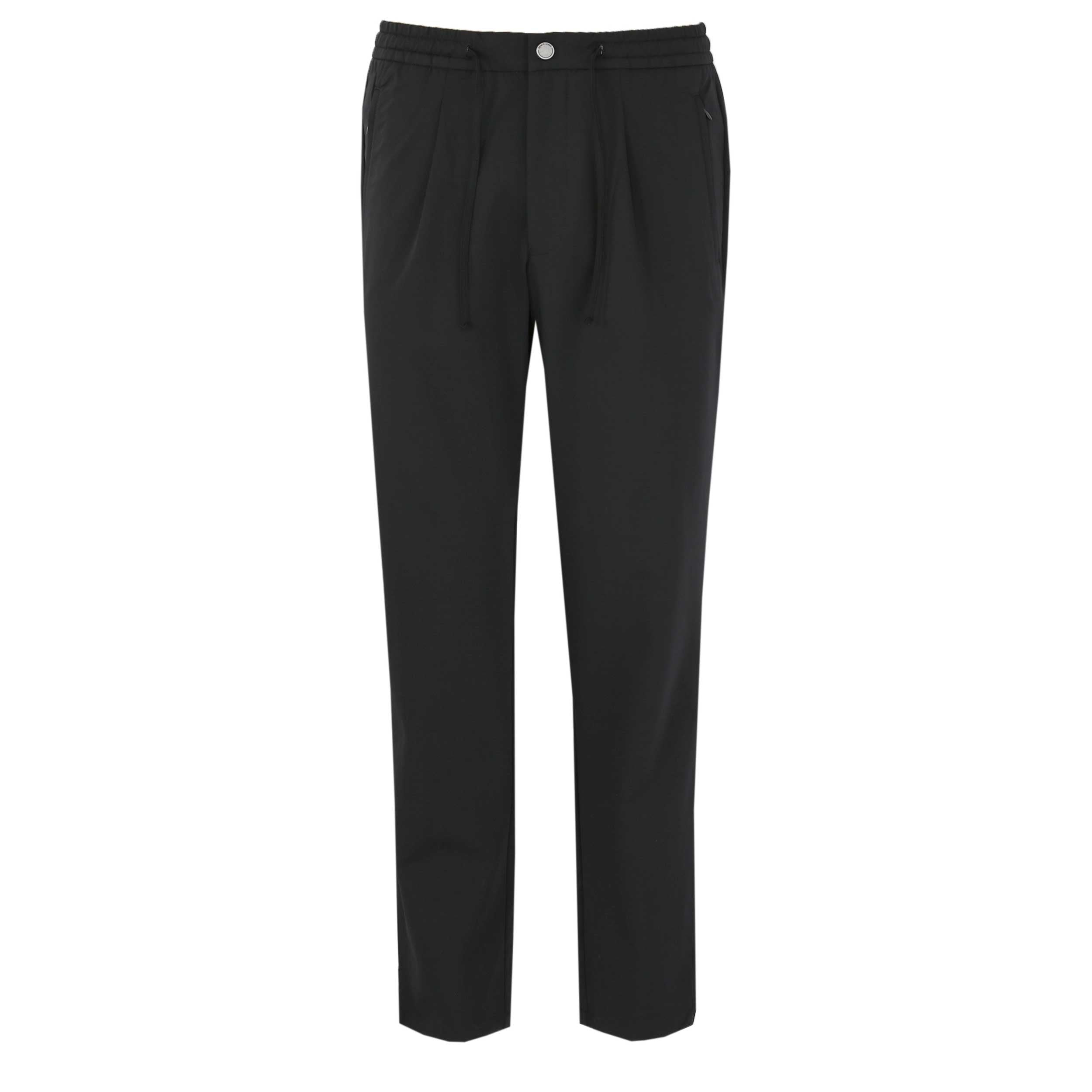 Remus Uomo Eros Tech Trouser in Black