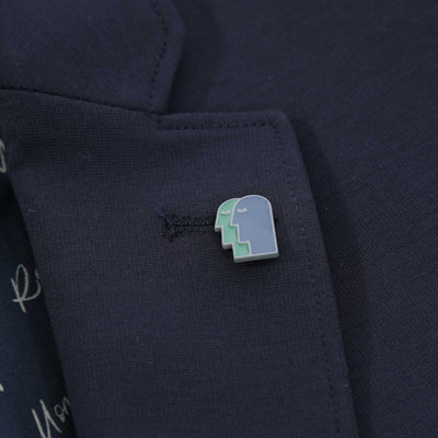 Remus Uomo Favian Jacket in Navy Lapel Badge