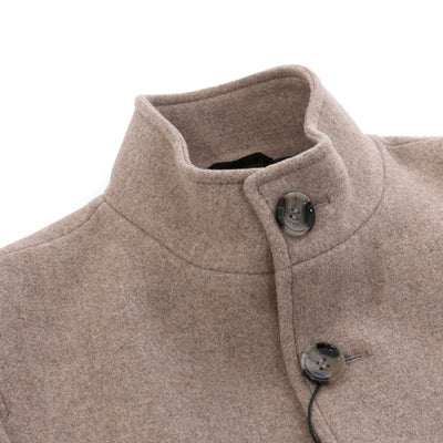 Remus Uomo Jonah Jacket in Beige Collar